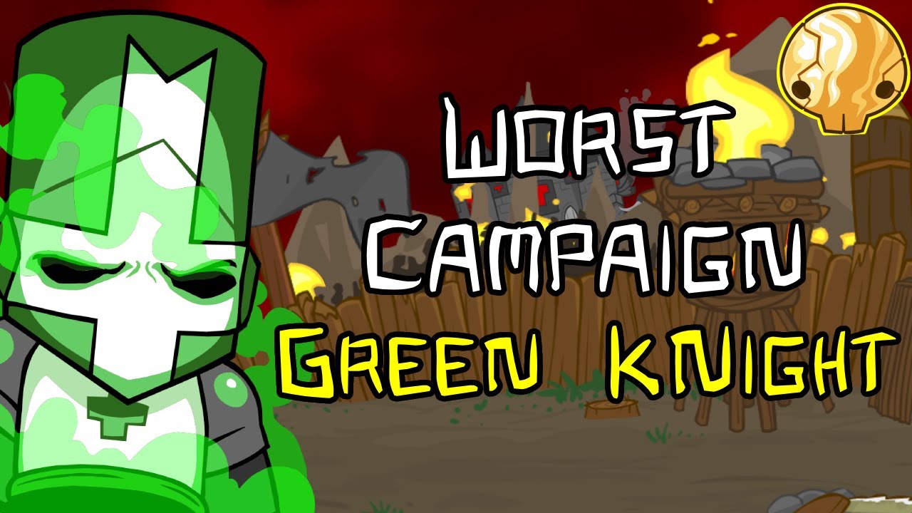Worst Campaign Solo Insane as Green Knight - Castle Crashers