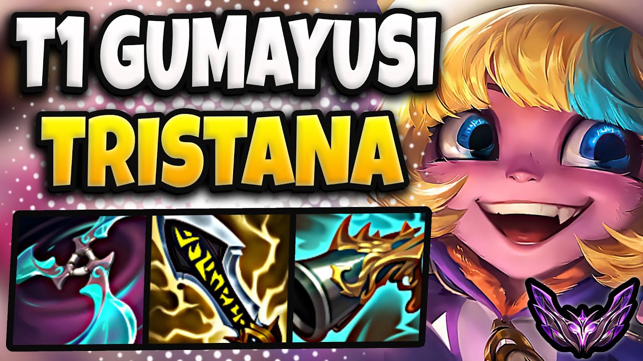 T1 Gumayusi Tristana ADC vs Yunara - Patch 25.16 Korea Master