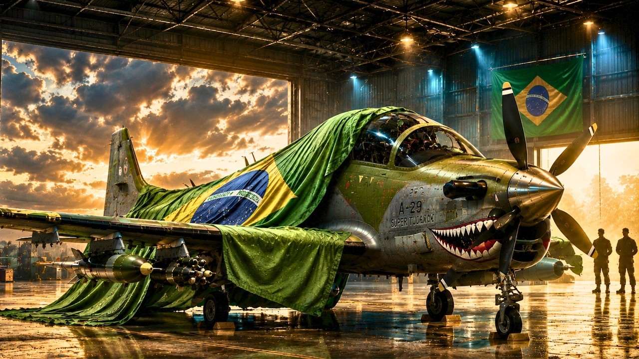 Finalmente: Brasil revela novo SUPER TUCANO e choca o mundo!