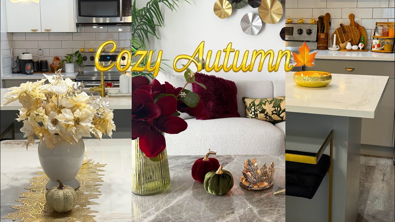 Cozy Autumn Vibes 🍁 | Gym, Shopping, Baking & Home Decor ✨