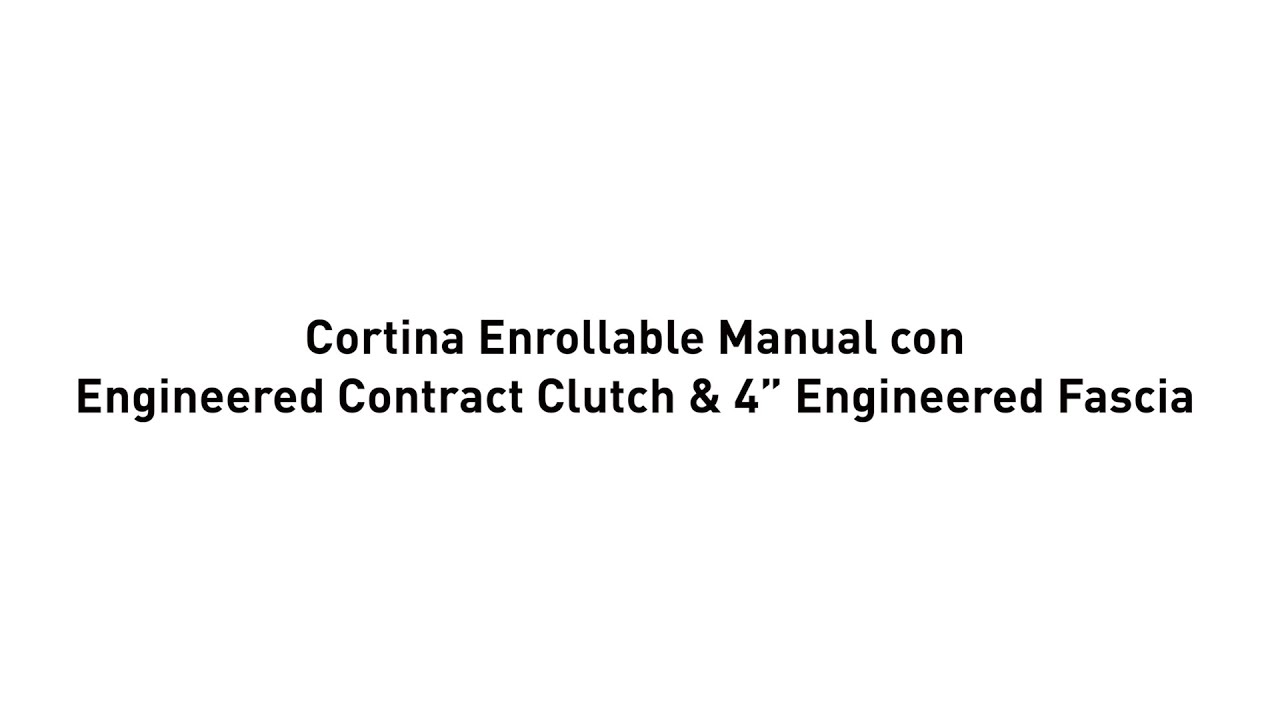 Fabricación - Cortina Roller con 4