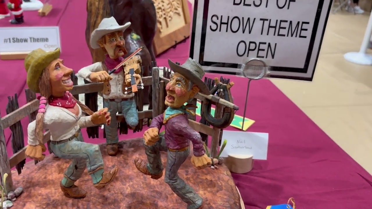 The Largest Woodcarving Show In The U.S.A. Charlotte Woodcarvers Showcase 2025