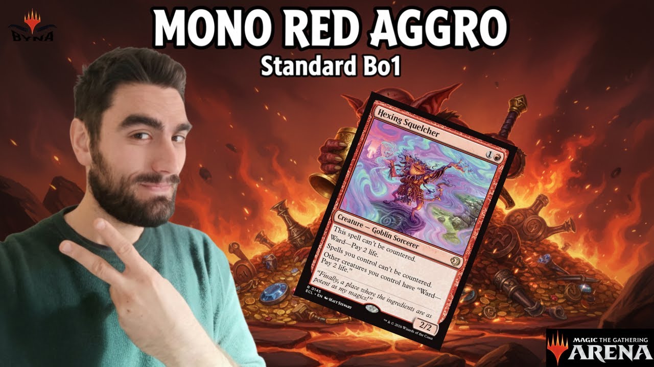 MONO RED Standard Bo1 #mtgarena #magic #mtgita #magicthegathering