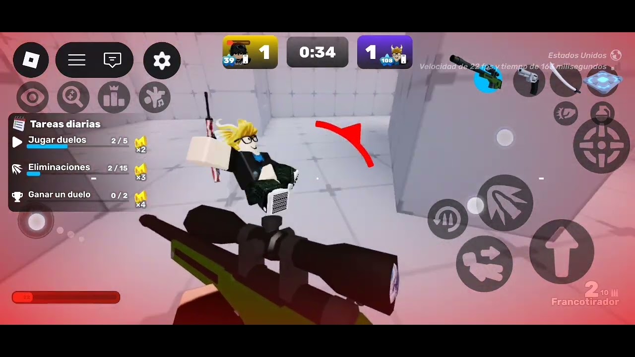 Jugando con mi amigo