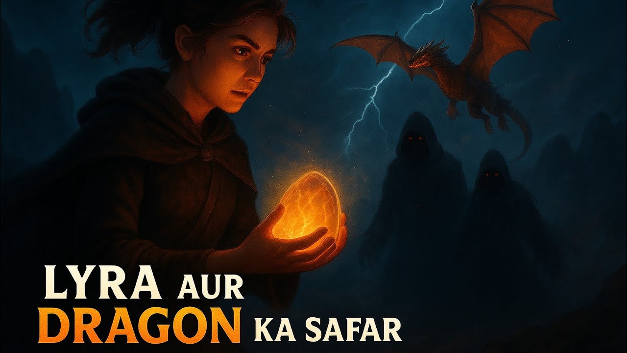 Lyra Aur Dragon Ka Safar | Aloria Ki Aakhri Chingari | Urdu Fantasy Adventure 