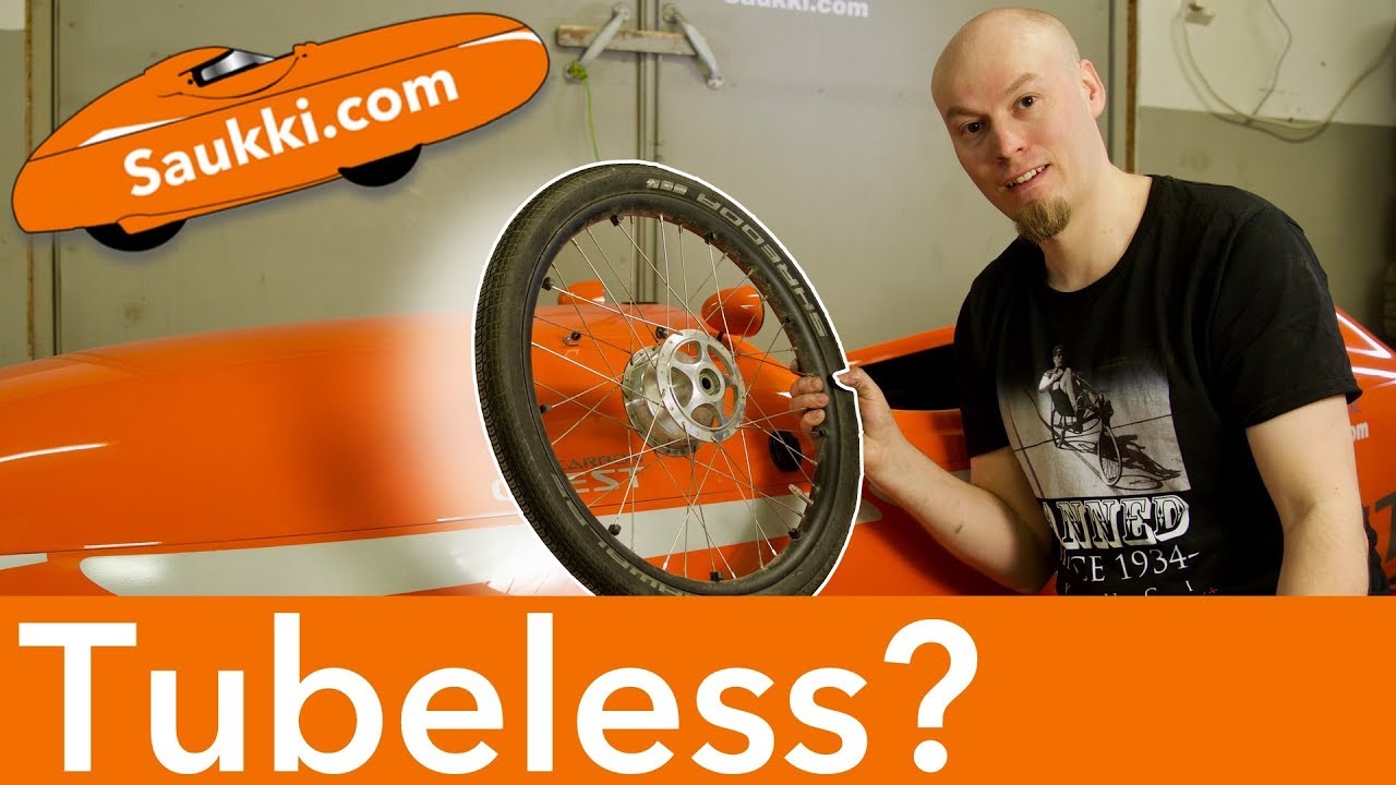 Quest Velomobile Tubeless Conversion - How to...