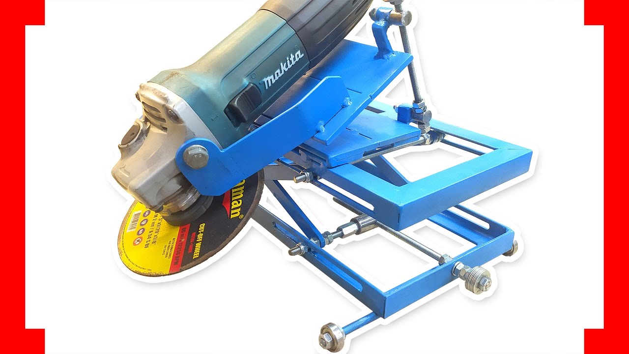 Каретка для болгарки для продольной резки, приспособления для УШМ