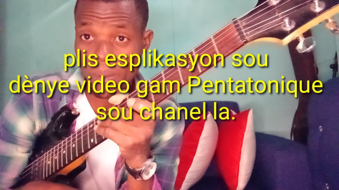 b&egrave;l solo sou gam pentatonik maj&egrave; a(#3)