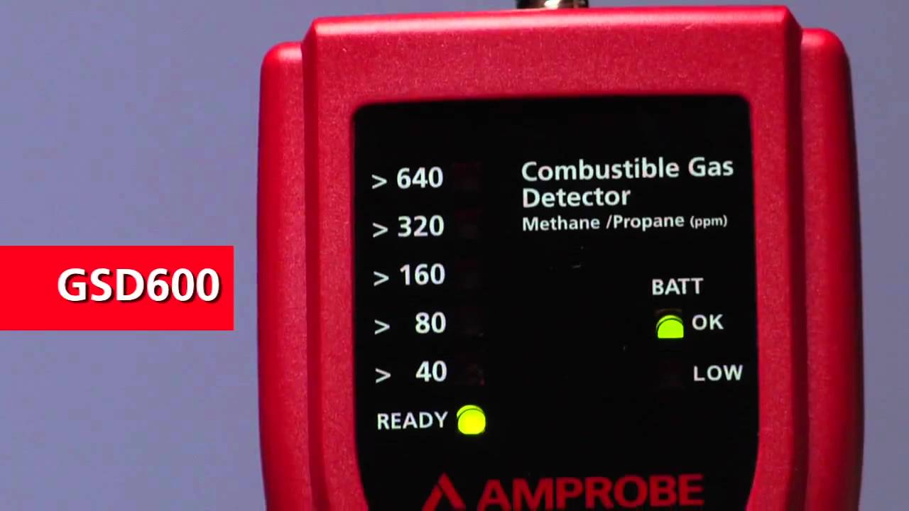 No Jokes with this gas detector: Amprobe's GSD600 Gas Leak Detector
