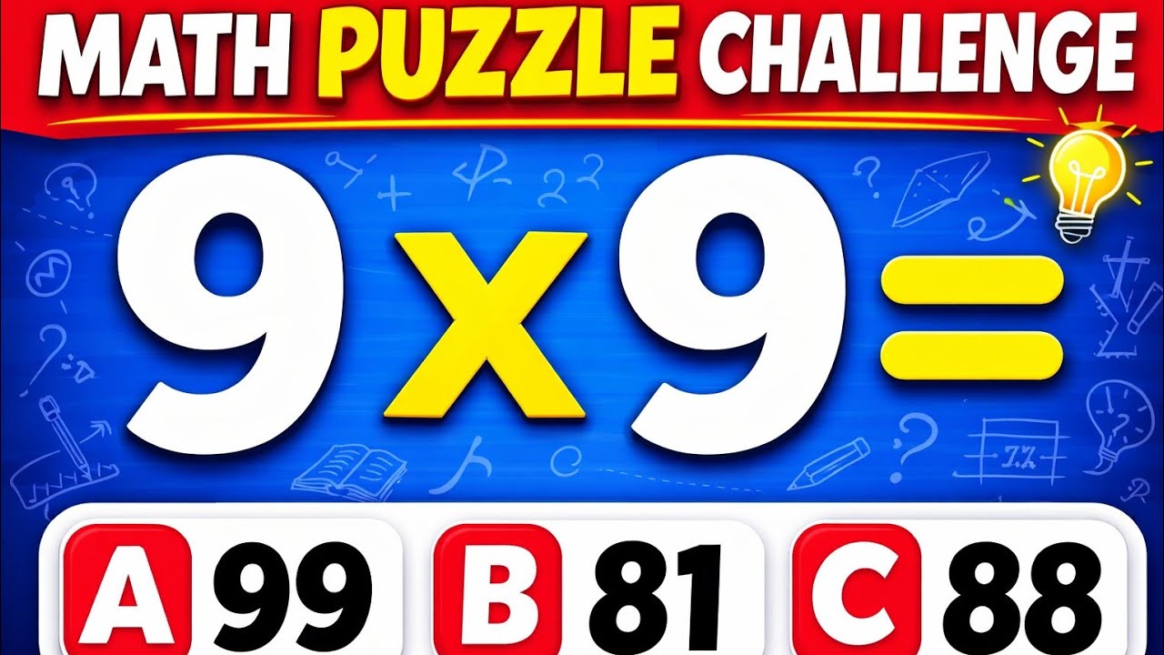 Only 1% Can Solve This Math Puzzle! 🧠😱