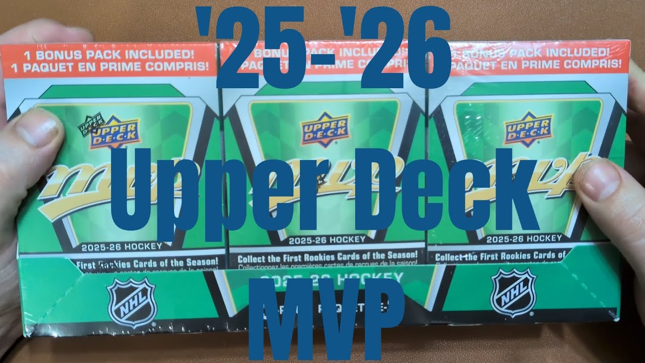 Ep008 - '25-'26 Upper Deck NHL MVP - Costco Bundle