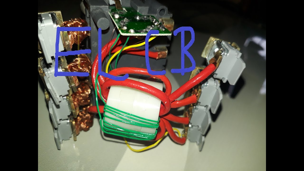 ELCB and RCCB working in hindi