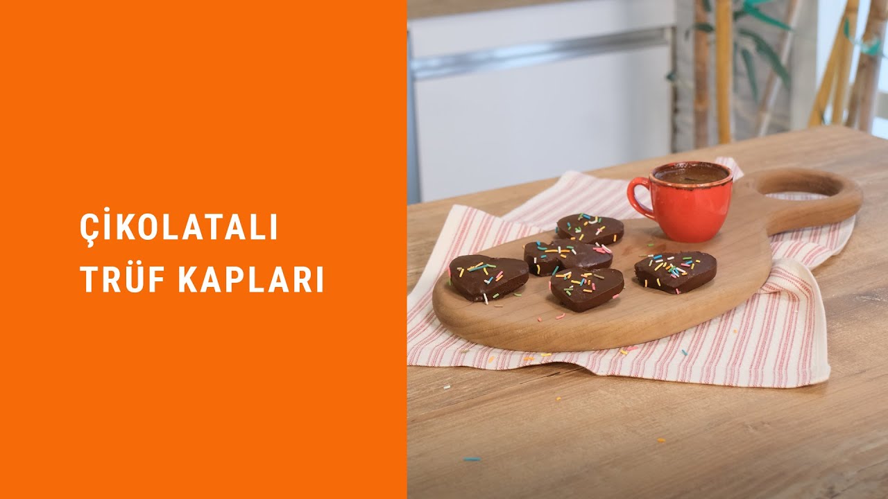 Çikolatalı Trüf Kapları Tarifi