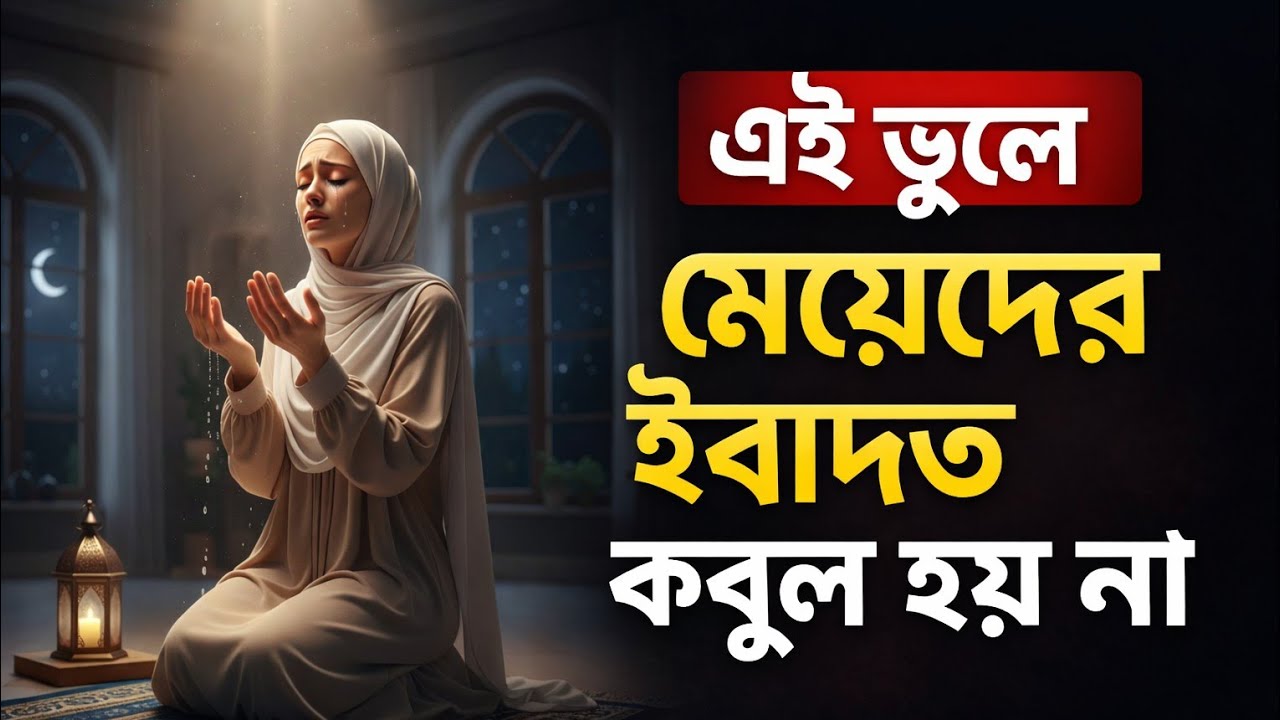 এই এক ভুলে মেয়েদের ইবাদত কবুল হয় না! ⚠️ সাবধান হোন | Common Mistakes of Muslim Women in Ibadah