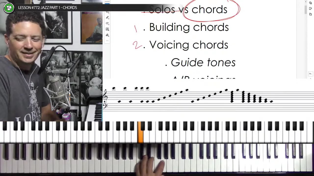LESSON #772: Jazz Part 1 - Chords