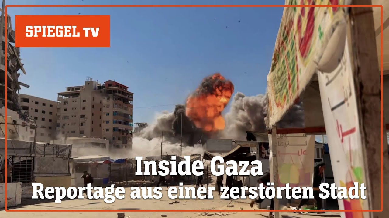 Inside Gaza: Reportage aus einer zerst&ouml;rten Stadt | SPIEGEL TV