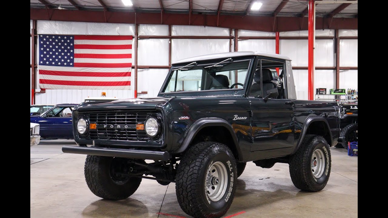 1969 Ford Bronco Half Cab For Sale - Walk Around Video (29k Miles)