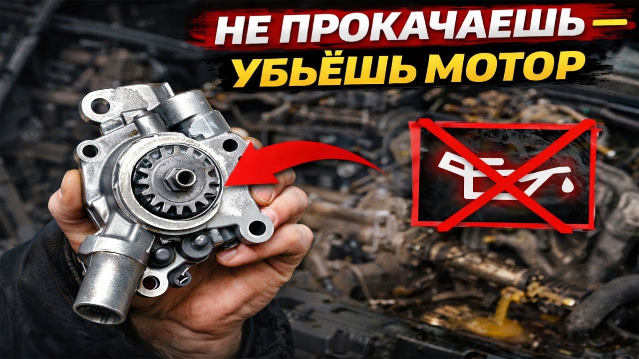 Закачай масло в насос, при замене мотора 611-646 или масленой помпы На спринтере.