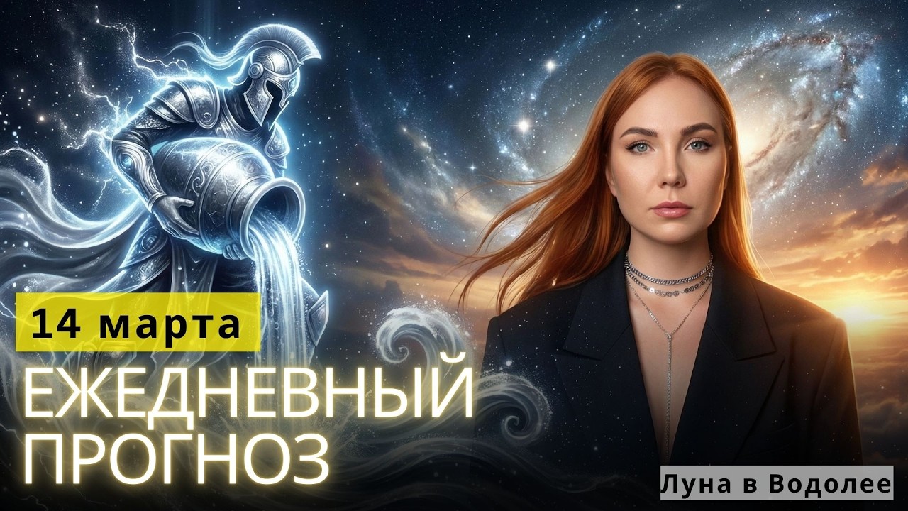 Неожиданные подарки судьбы уже сегодня! 🌟 Прогноз 14 марта| Луна в Водолее + трин Уран