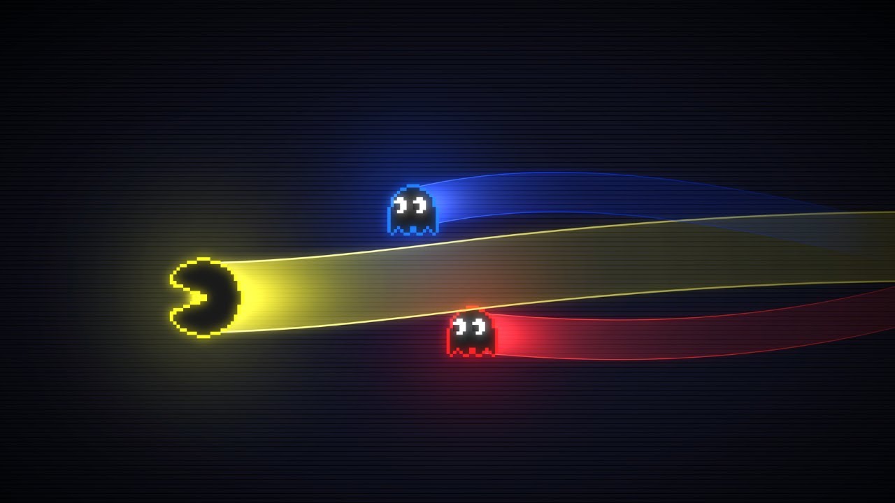 10 Hour Live Wallpaper 4K Retro Pacman Road trip Back to the 80's