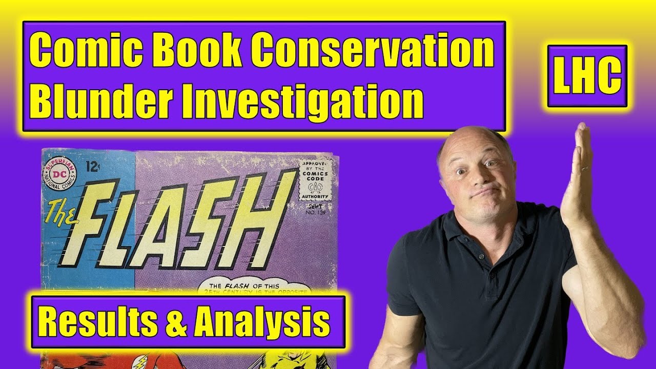 Investigated:  A Comic Book Conservation Disaster!