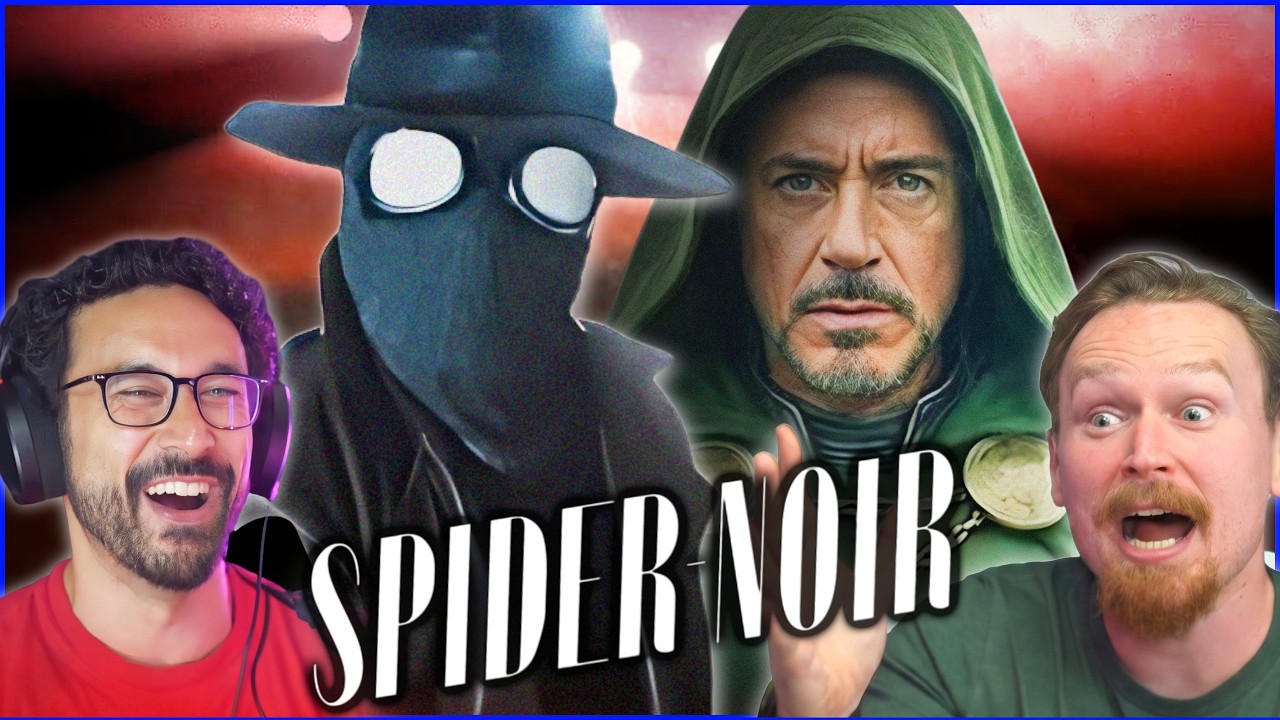 SPIDER-NOIR TRAILER REACTION & AVENGERS DOOMSDAY REVEALS FROM RUSSO BROS!