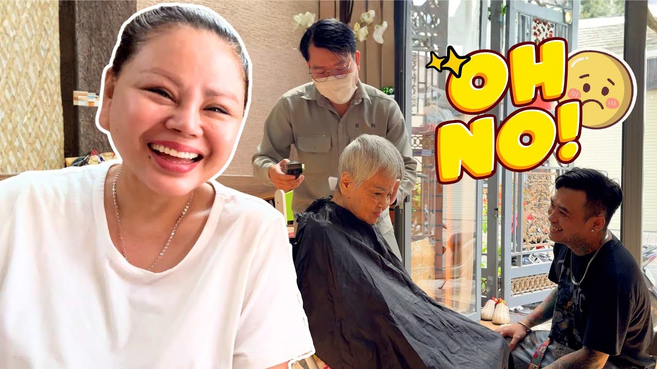 Mỗi lần cắt tóc và tắm, công chúa Ngoại buồn nè 💖 |  Lê Giang Official | Daily Vlog 2026