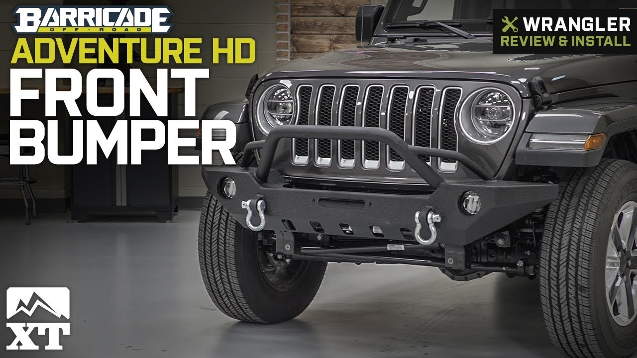 Jeep Wrangler Barricade Adventure HD Front Bumper (2018 JL) Review & Install