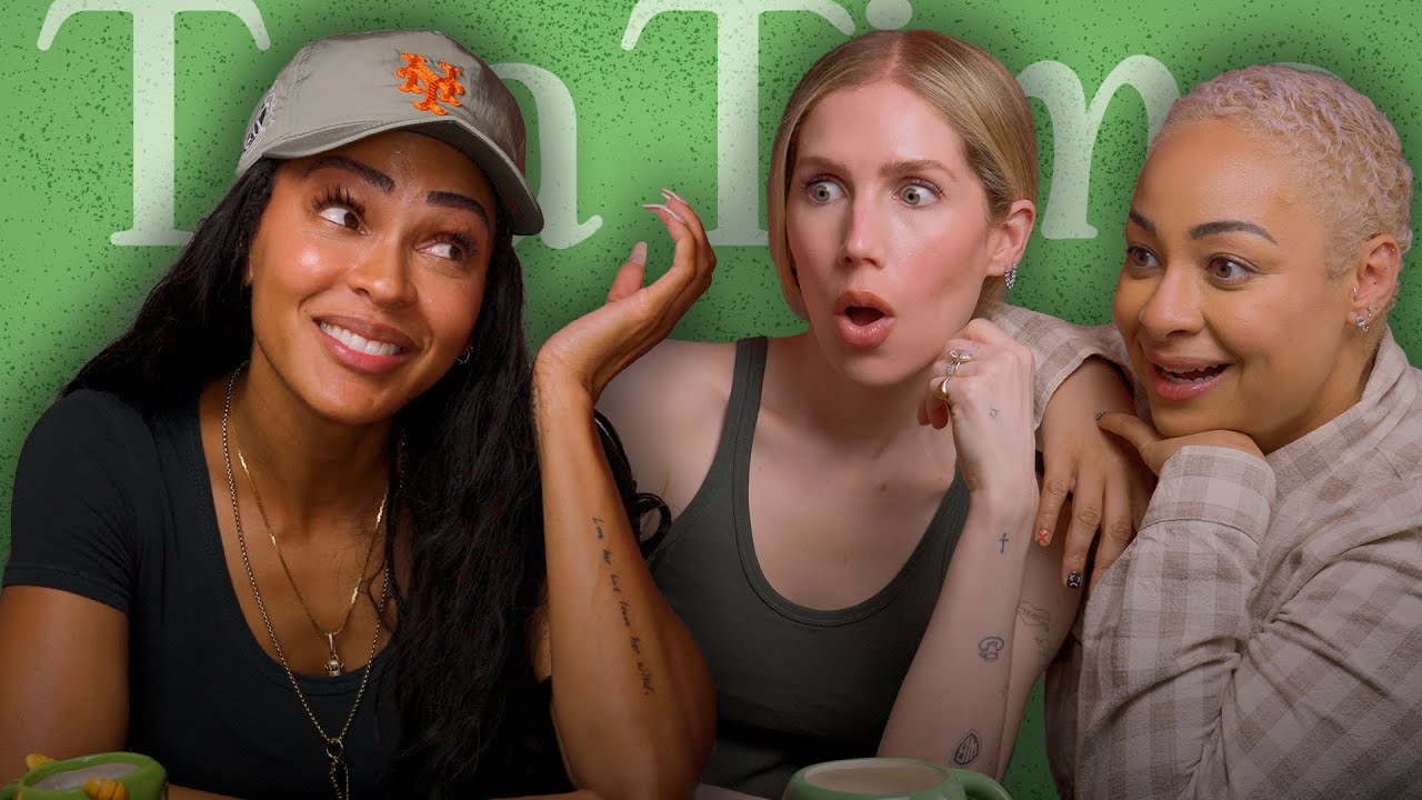Meagan Good!  |  Tea Time w/ Raven-Symon&eacute; & Miranda