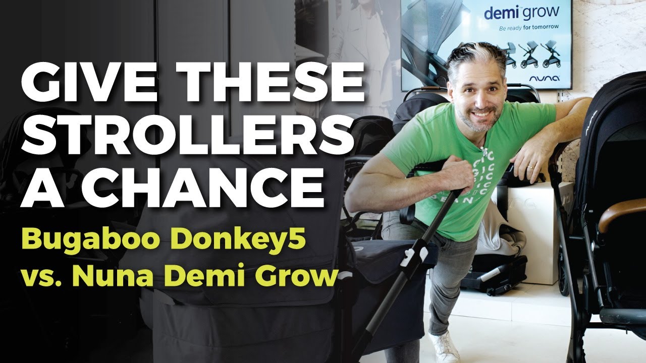 Nuna DEMI Grow vs. Bugaboo Donkey5 Comparison | Best Strollers 2022 | Magic Beans Reviews