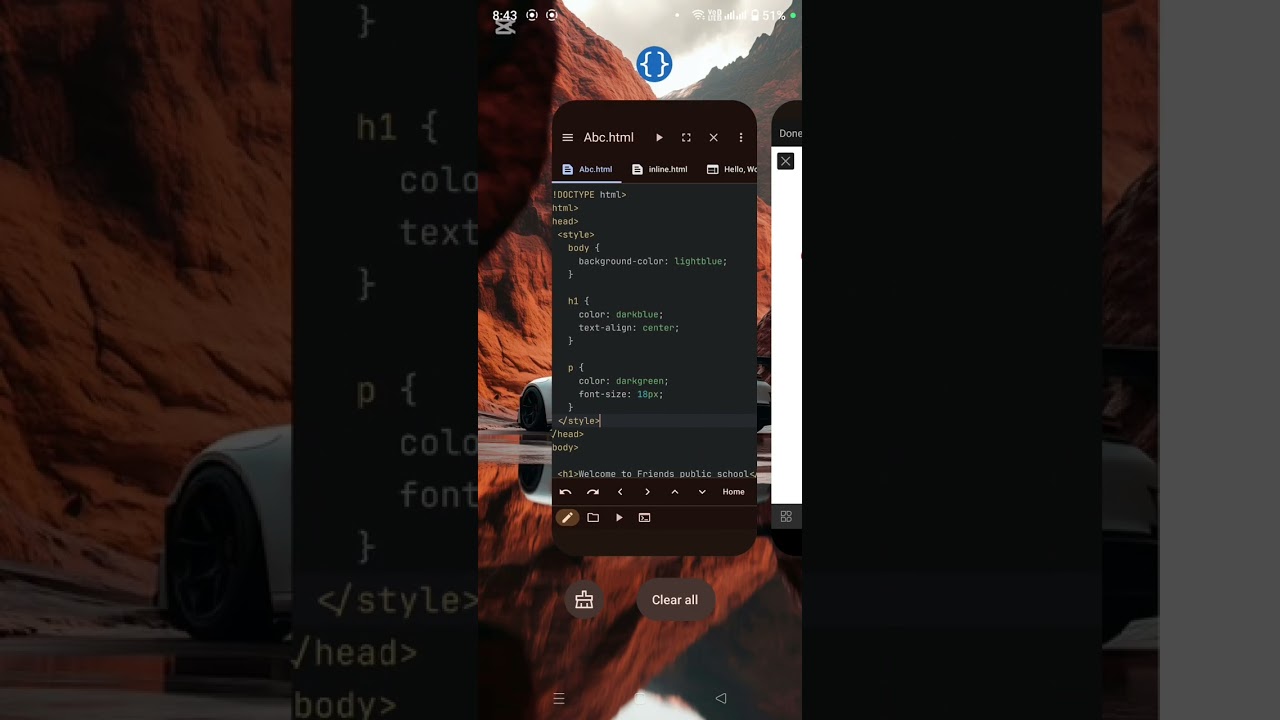 CSS Tutorial for Beginners in Code Studio [Urdu+Hindi] | HTML & CSS | by Amjad