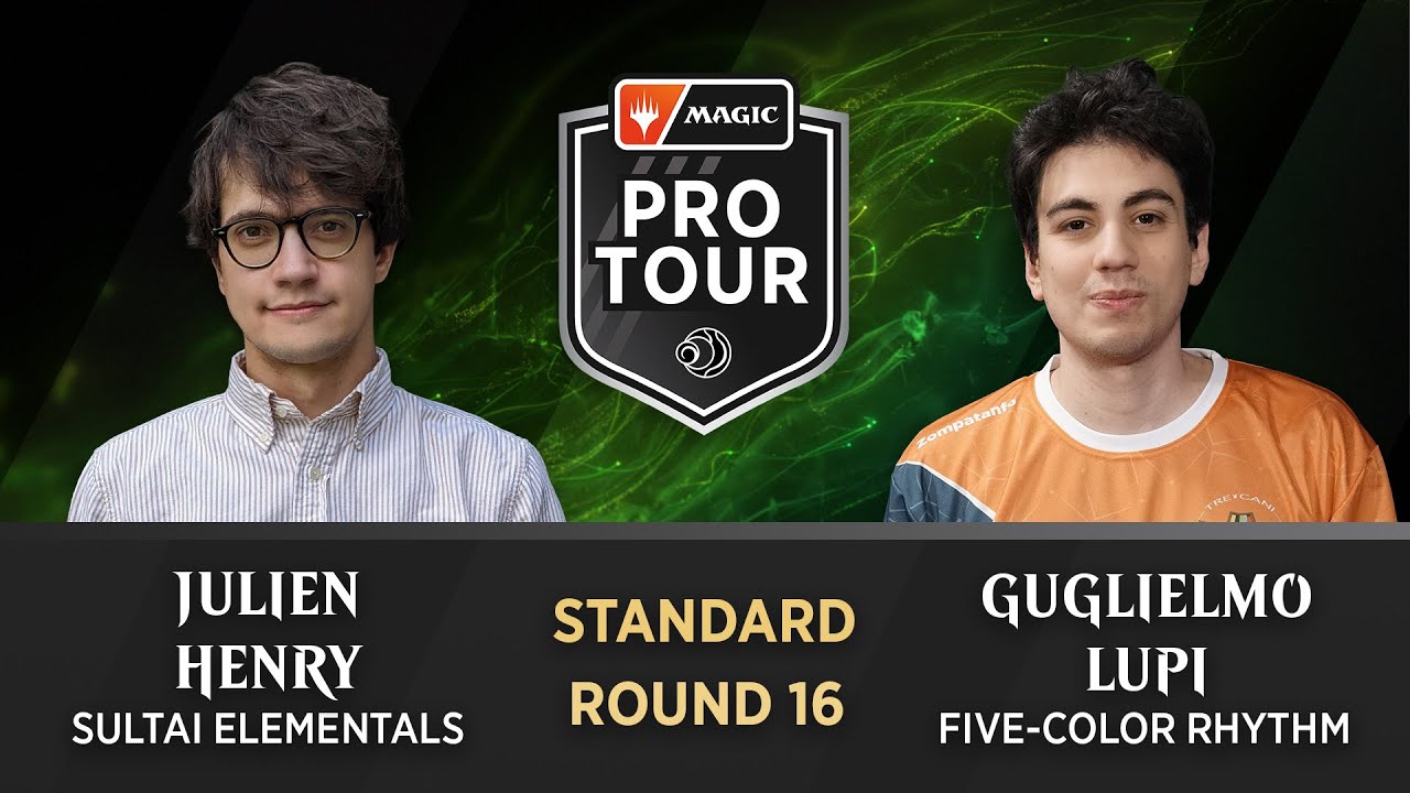 Round 16 | Julien Henry vs. Guglielmo Lupi  | Standard | #PTECL