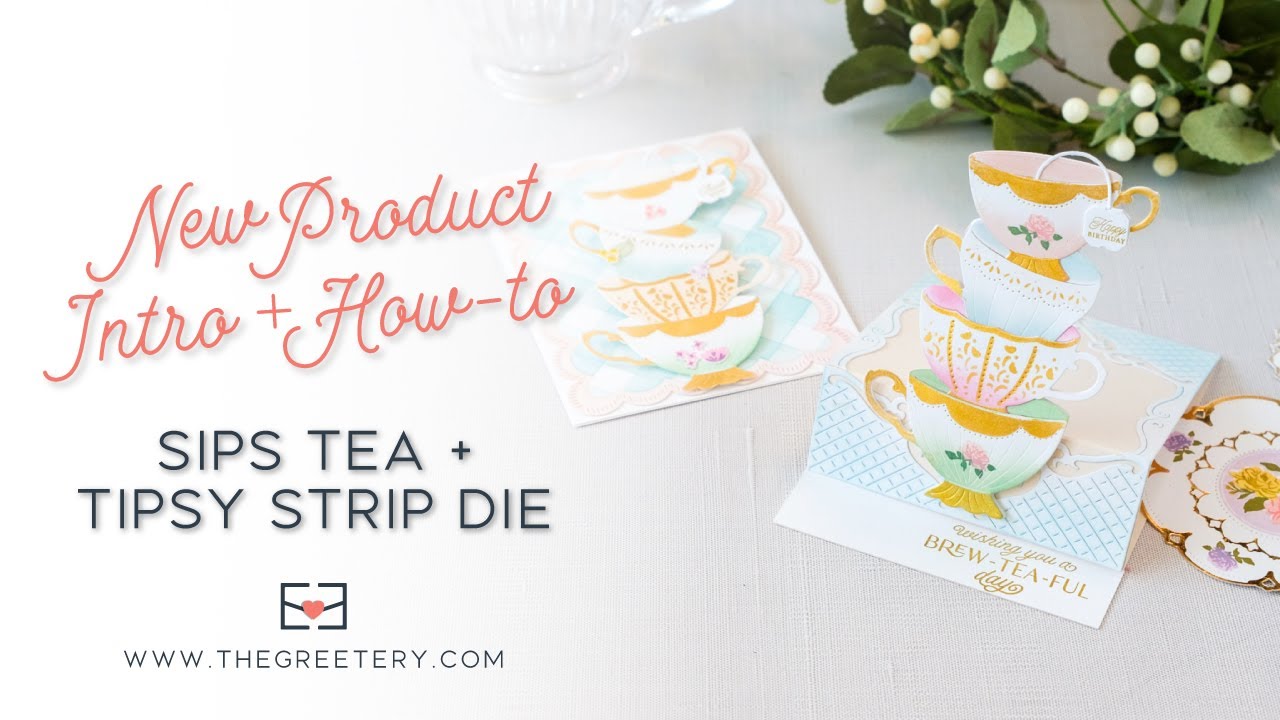 Pop-up Easel Teacup Easel Card using Sips Tea