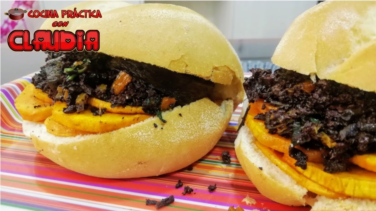 PAN CON RELLENO O MORCILLA