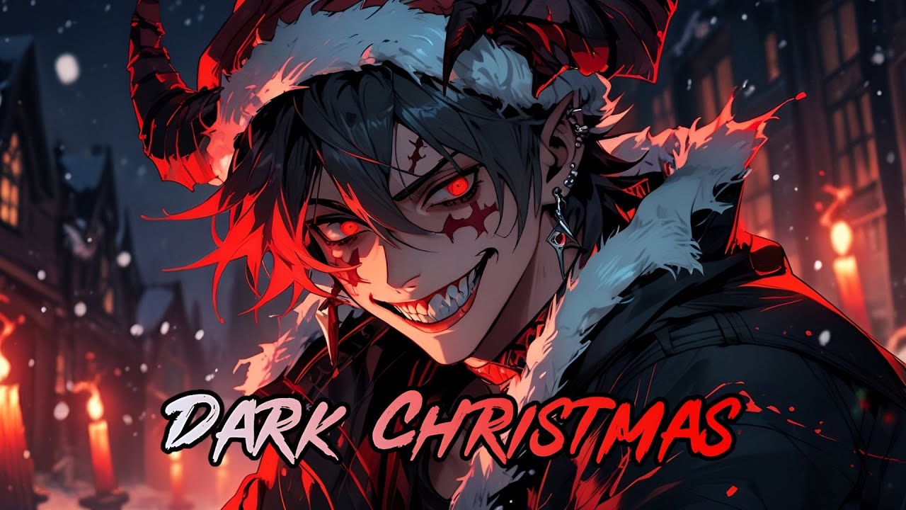 「Nightcore」Dark Christmas - by Aiyun (Lyric Video)
