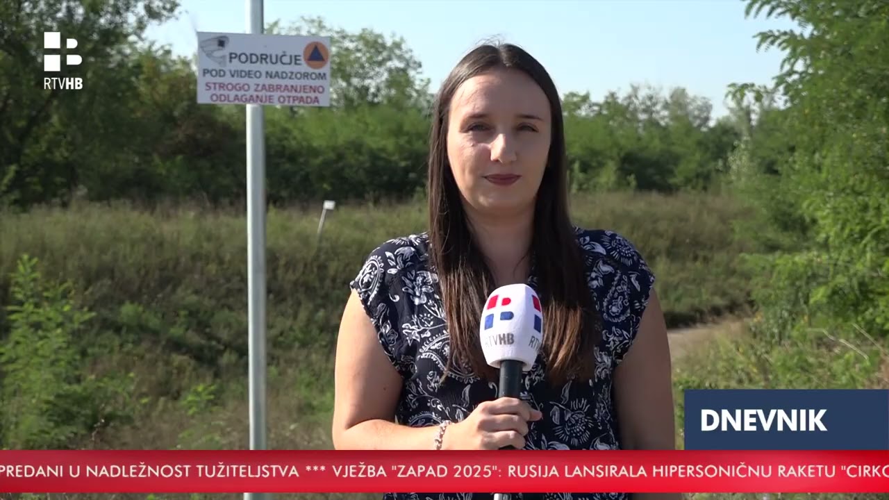RTV HB | U Odžaku postavljene kamere kao mjera prevencije protiv ilegalnog odlaganja otpada