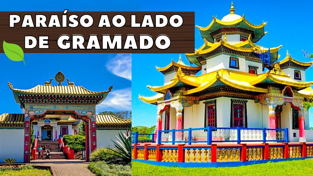 PARAÍSO EM TRÊS COROAS RS AO LADO DE GRAMADO - Rio Grande do Sul: Conheça o Templo Budista