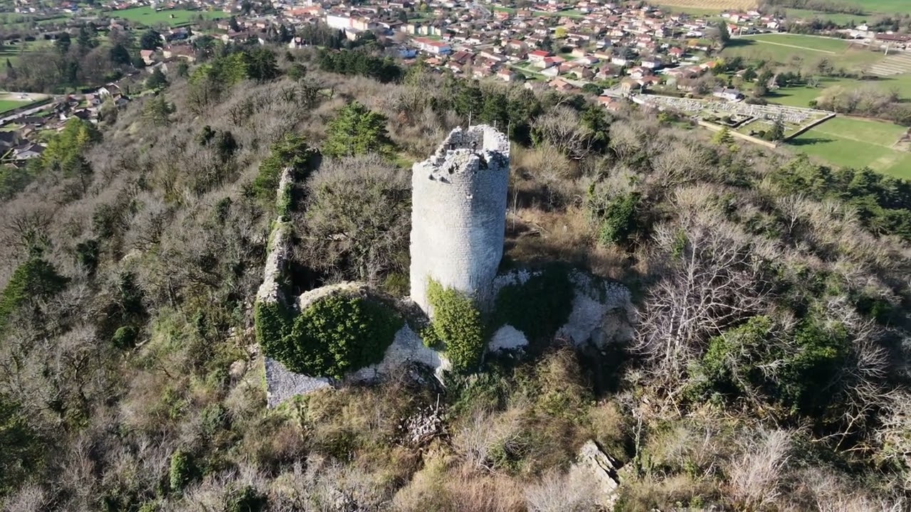 Le château de Jasseron (Ain), vu par Neo 2.
