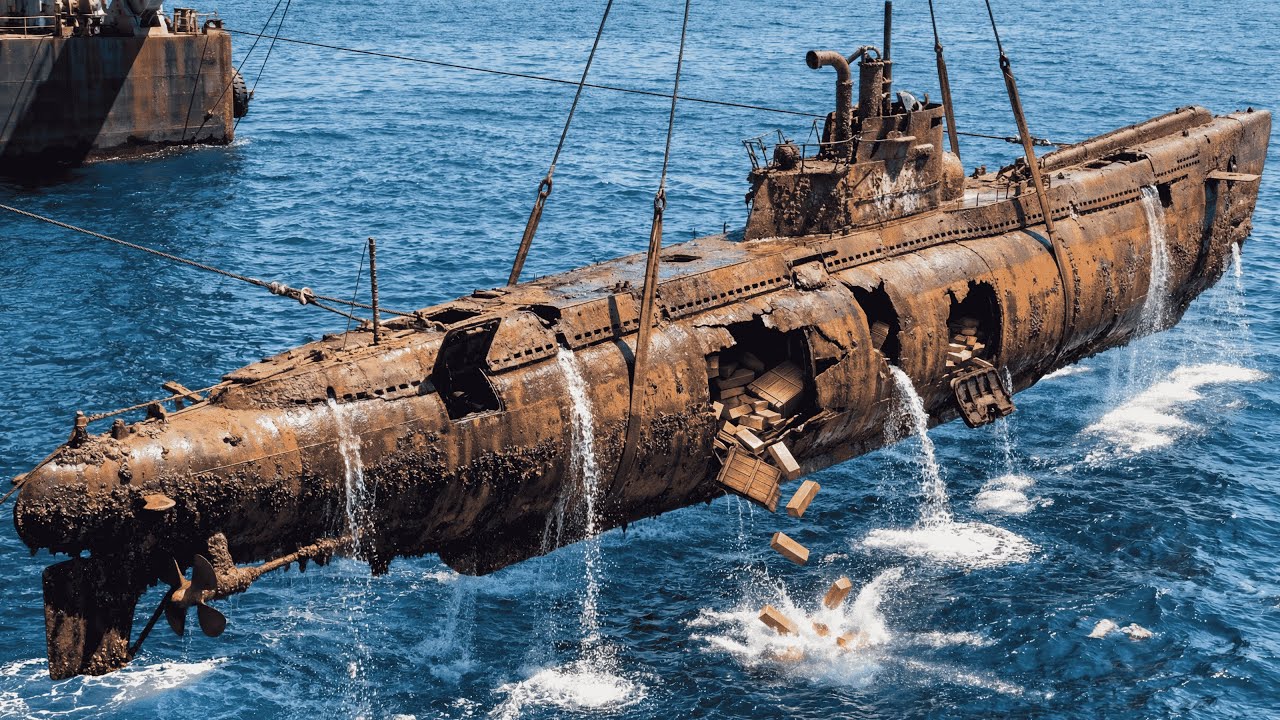 Salvaging a Giant WWII Japanese Submarine — A Historic Restoration and a Legendary Gold Discovery