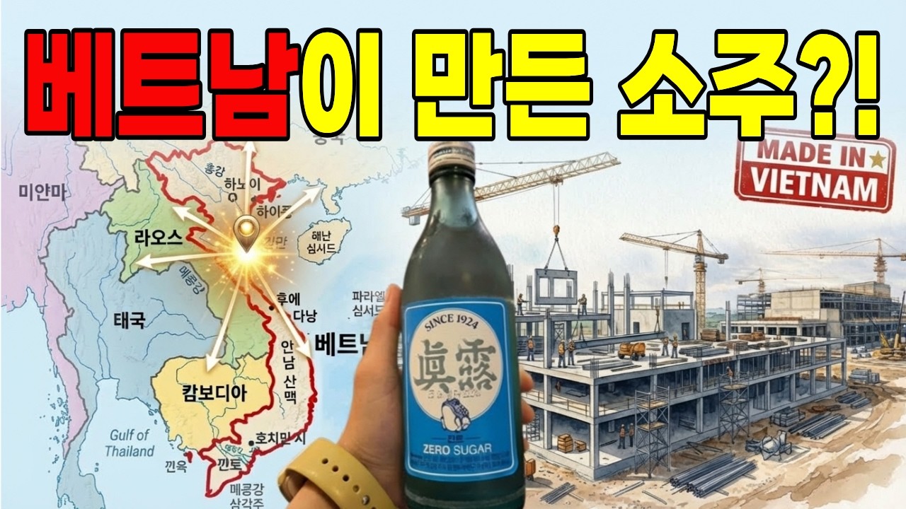 세계 1위 소주, 하이트진로가 영국과 베트남을 선택한 이유