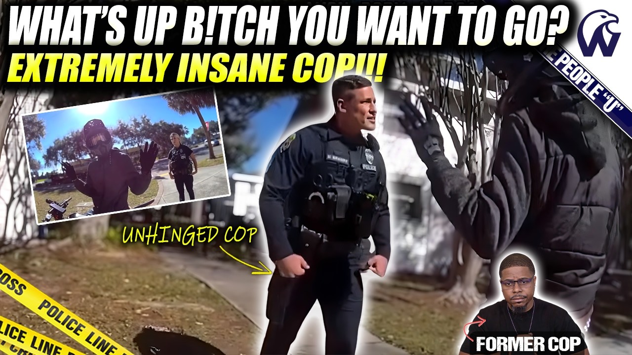 Cop LOSES CONTROL When Man Asks A Question In Public &mdash; This Escalated FAST