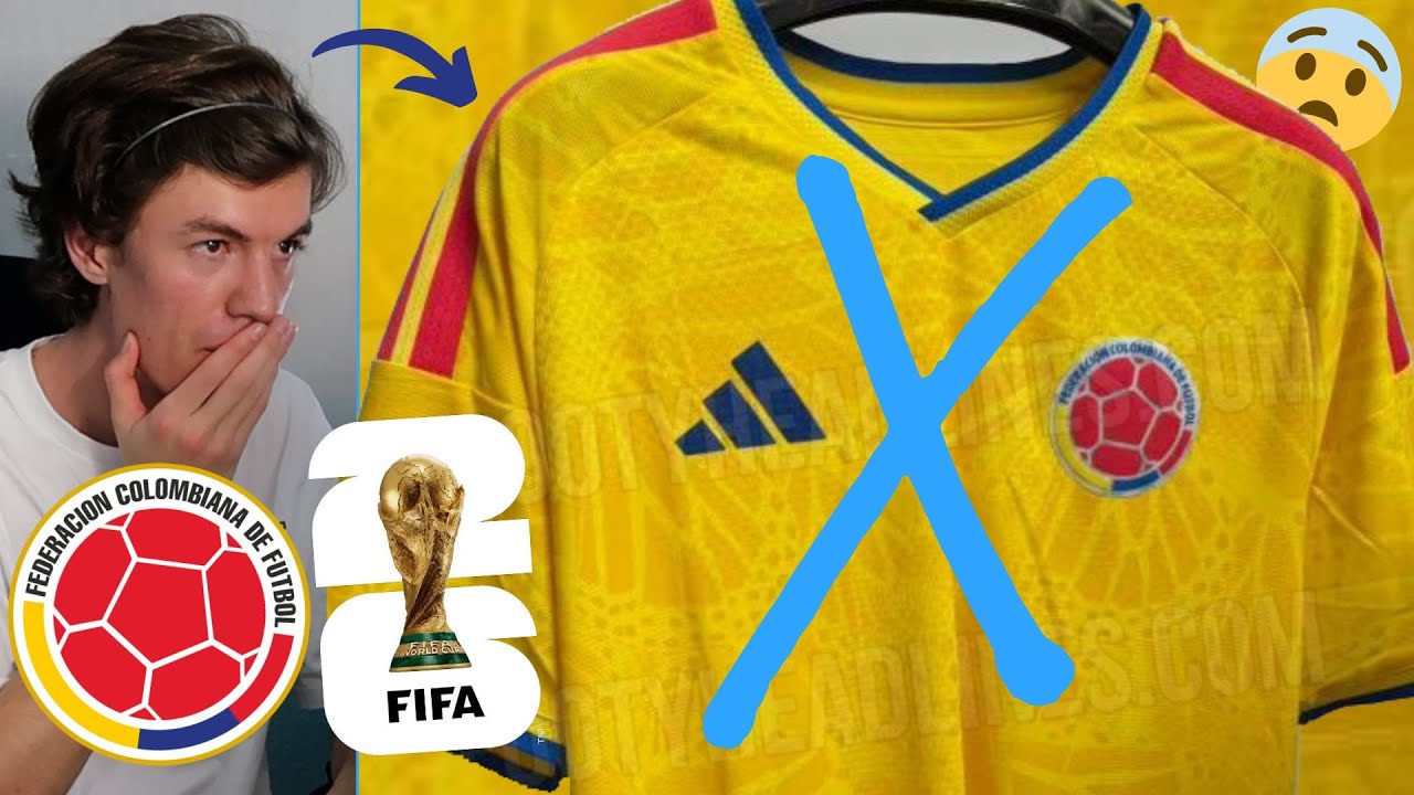 ¡ADIDAS CAMBIA la CAMISETA de COLOMBIA para el MUNDIAL 2026!