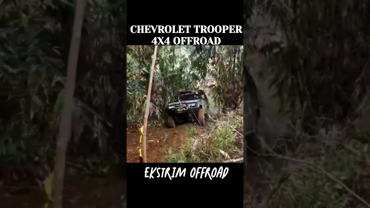 CHEVROLET TROOPER 4X4 OFFROAD