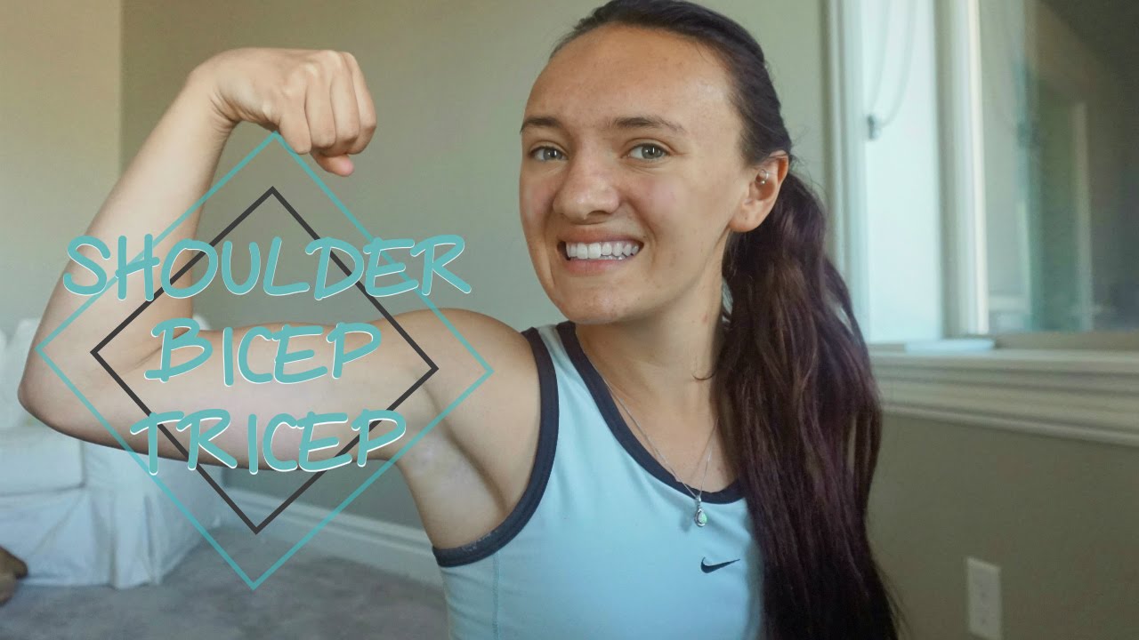 Shoulder, Bicep & Tricep Workout ft. Tanner!