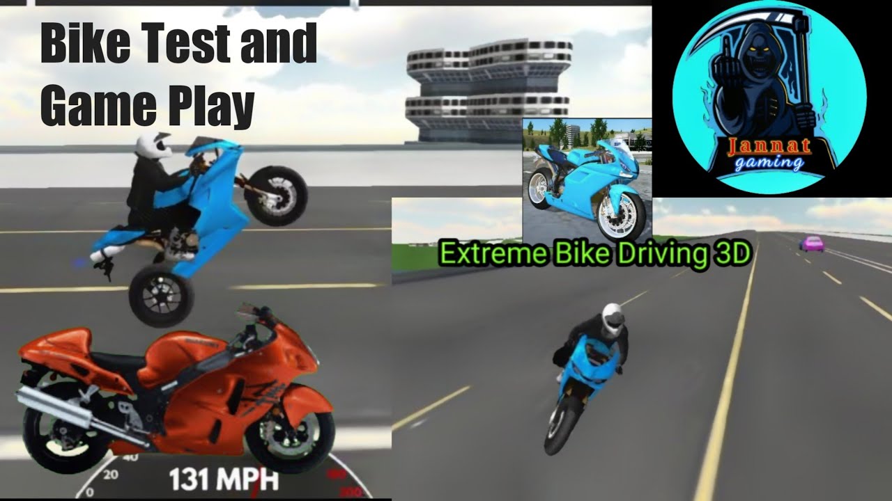 Extreme Bike Driving 3D game play Jannatgaming Bike game