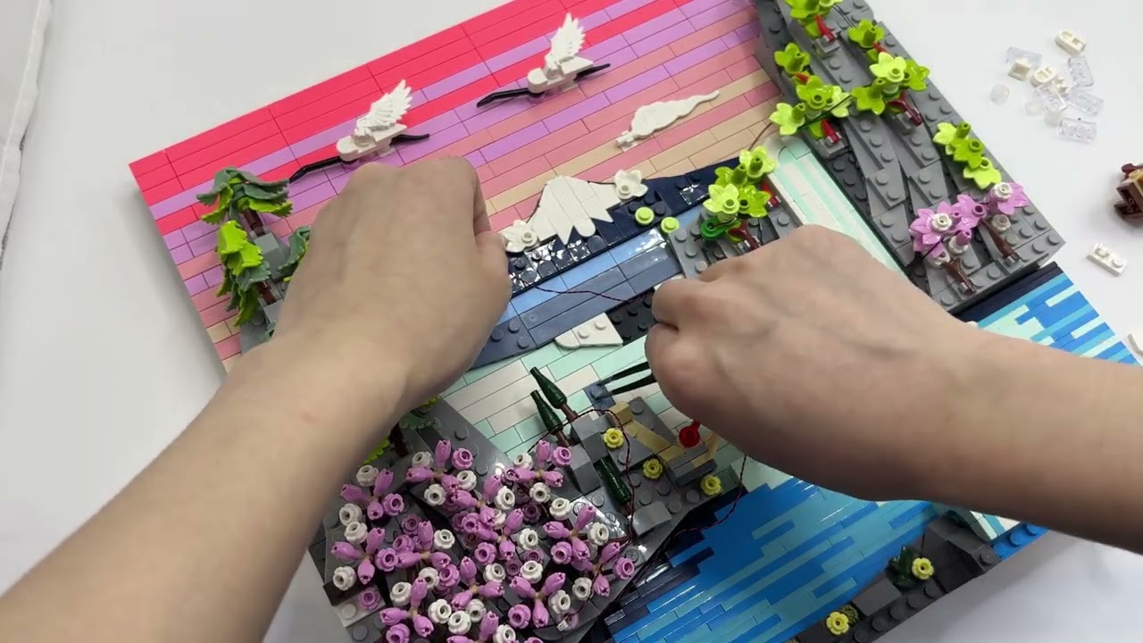 31218 Japanese Cherry Blossom Landscape（remote control）