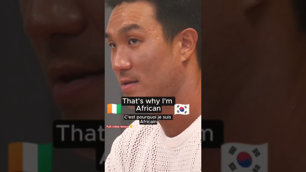 Can Korean Be African? 🇰🇷🇨🇮🤔#cotedivoire #korean #africa #identity #mixed #african @african_ryou