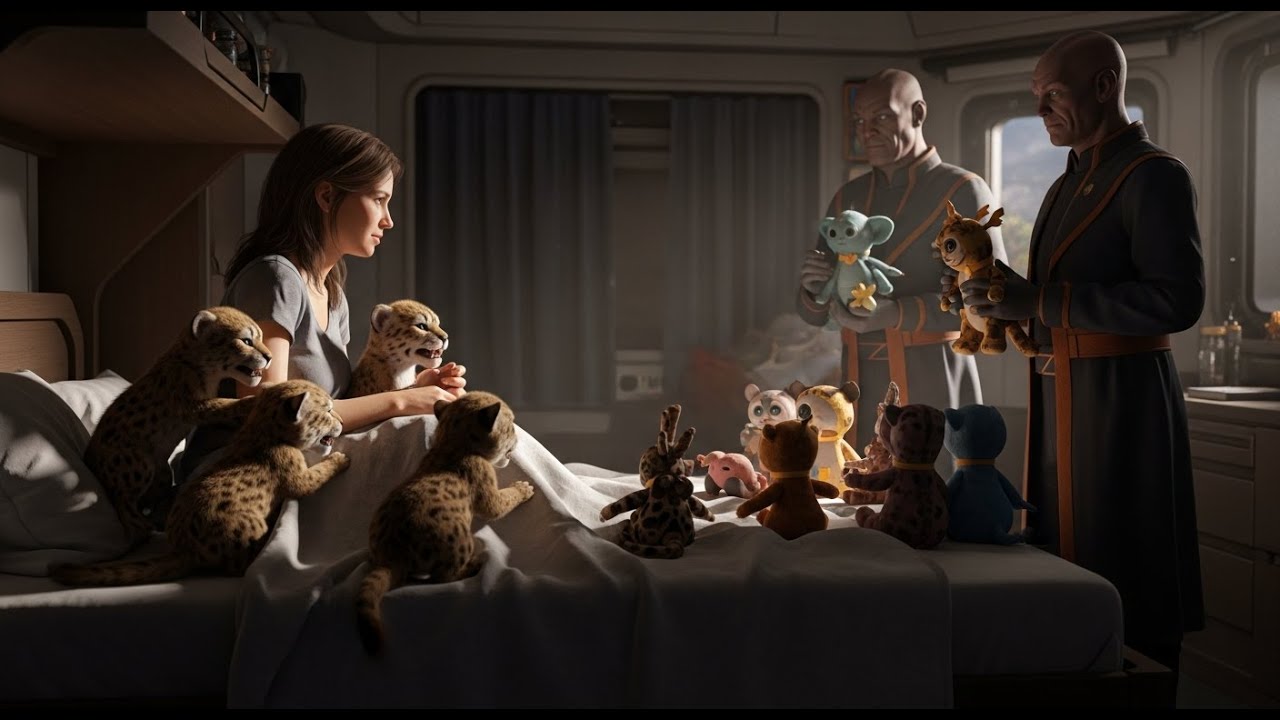 Predator Cubs Hid in Her Bed — By Morning, the Generals Were Negotiating With Plush Toys