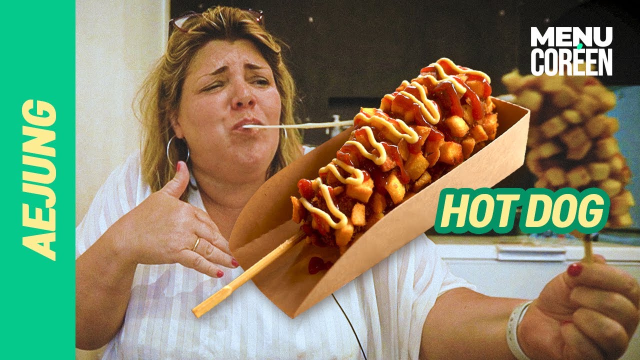 📍AEJUNG, HOT DOG  RESTAURANT COR&Eacute;EN &agrave; PARIS/K-FOOD/Menu Cor&eacute;en