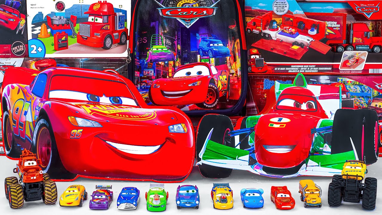 Disney Pixar Cars Unboxing Review | Disney Pixar Cars Blazing New Trails Speed Racing Car